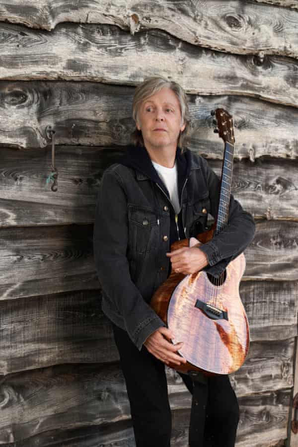 McCartney photographed astatine location by his girl Mary, England, 2020