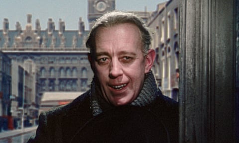 Stealing the spotlight … Alec Guinness in The Ladykillers.