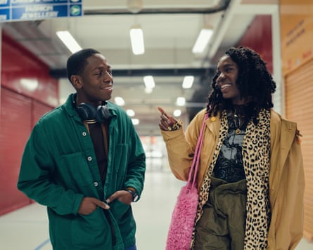 Jonsson, left, and Vivian Oparah in Rye Lane.