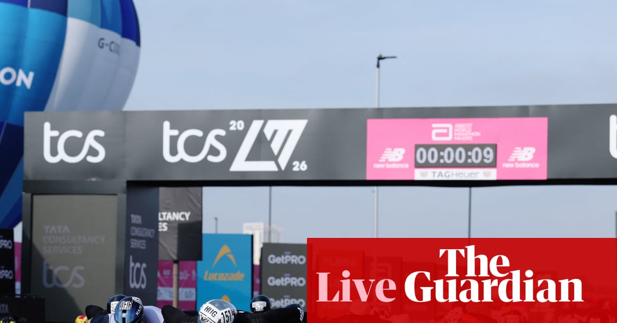 London Marathon 2026 live updates