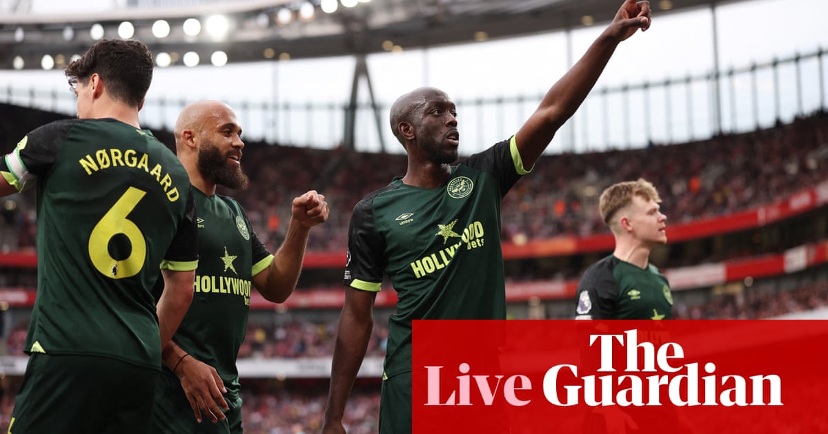 Arsenal v Brentford: Premier League – live Arsenal v Brentford: Premier League – live