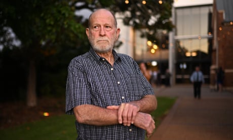 Phil Armit outside the Armitage Centre in ToowoombaPhoto by Dan Peled.