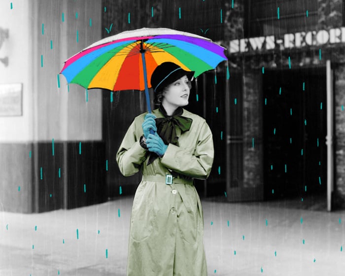 The kindness of strangers: I was lost in the pouring rain – then a man came along with a big rainbow umbrella