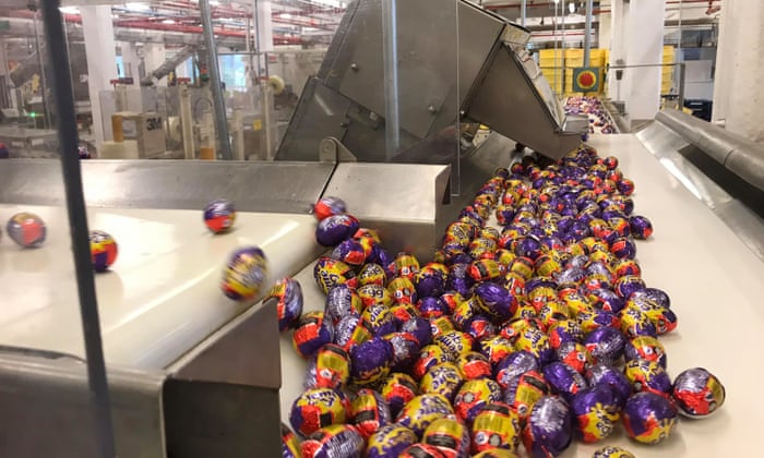 Choco Balls Factory Rabbit Inside Chocolate Factory