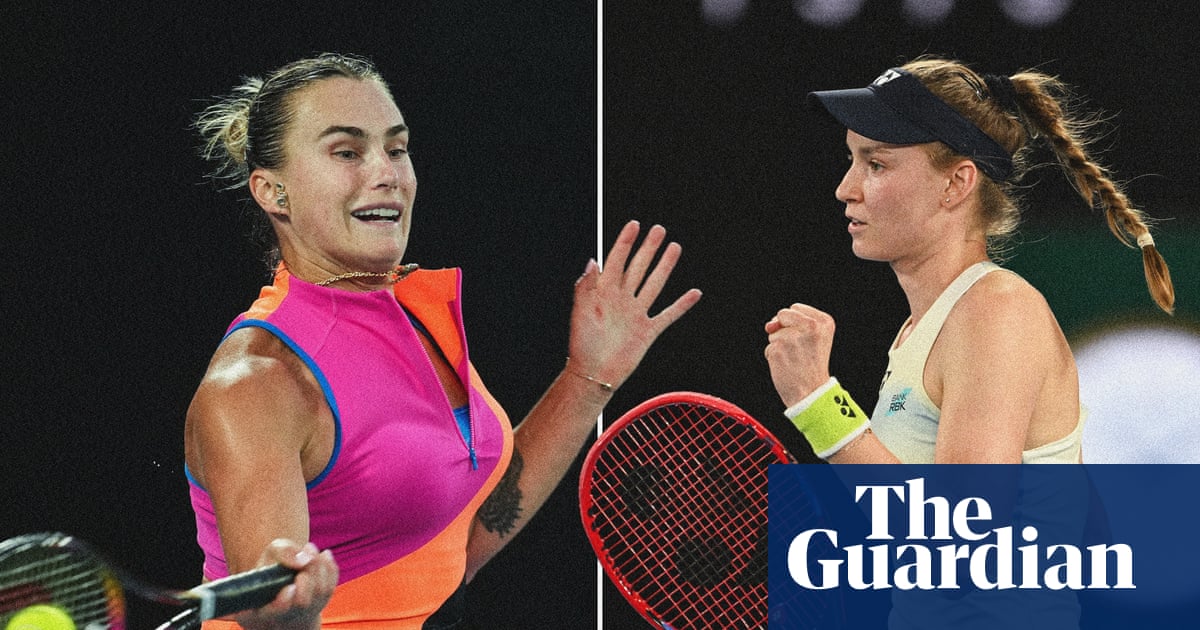 Rybakina poses threat to Sabalenka's bid for legendary status in Australian Open final