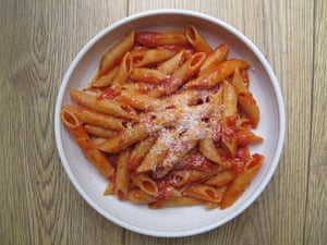 Mario Batali’s pasta all’arrabbiata