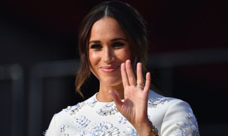 UK: Prince Harry says ‘Megxit’ is a misogynistic term aimed at his wife Meghan 6 Meghan, Duchess of Sussex waving