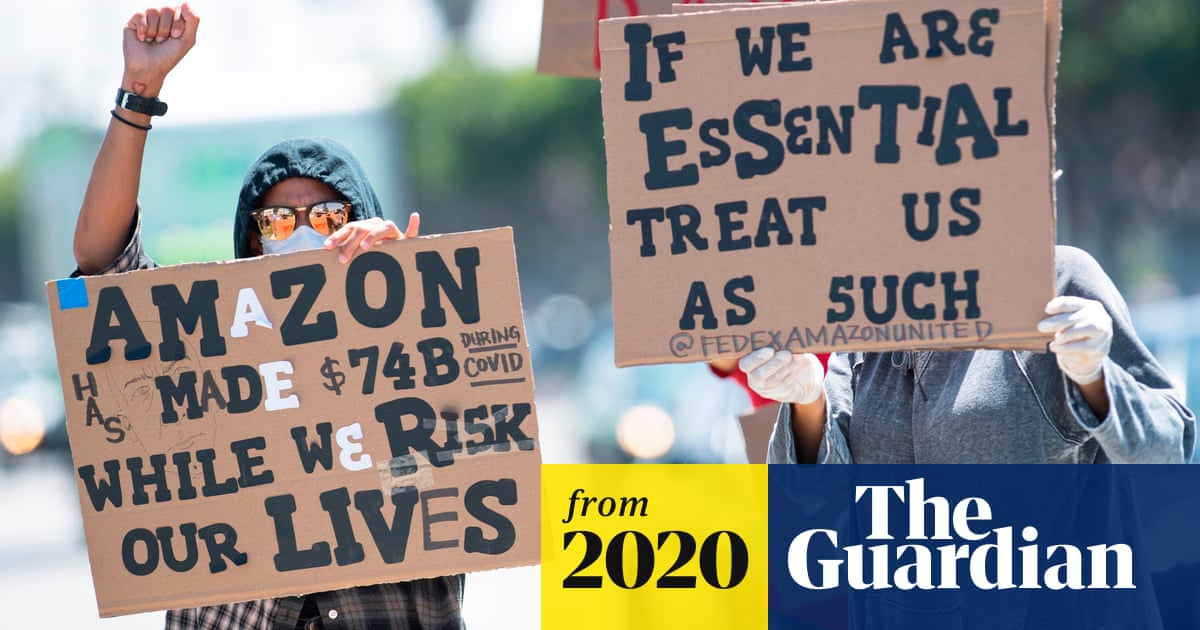 Amazon Is Cracking Down On Protesters And Organizing Workers Say Amazon The Guardian Amazon Is Cracking Down On Protesters And Organizing Workers Say Amazon The Guardian