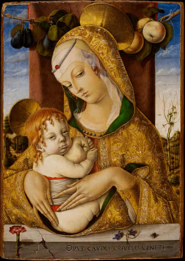 Virgin and Child (ca 1480), Carlo Crivelli.