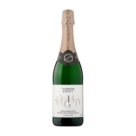 Bottle of Thomson & Scott Noughty Sparkling Alcohol Free
