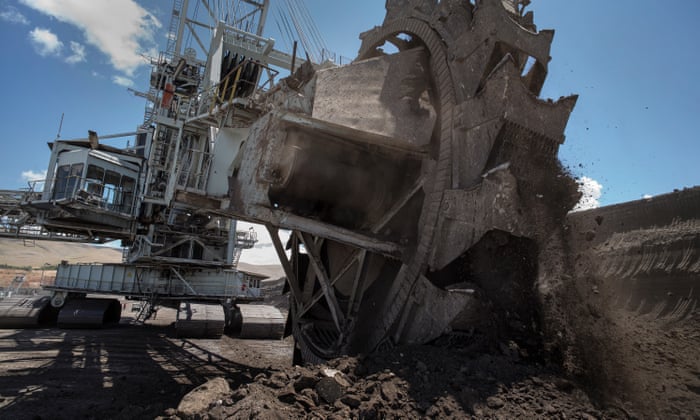 Open cast coal mine