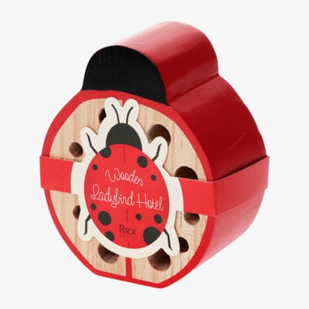 Rex London Wooden bug hotel - Ladybird