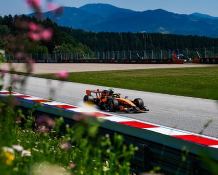 McLaren’s Lando Norris will be hoping to improve on his previous two podium finishes this month, and repeat last year’s victory at the Red Bull Ring.