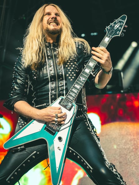 Guitarist Richie Faulkner.