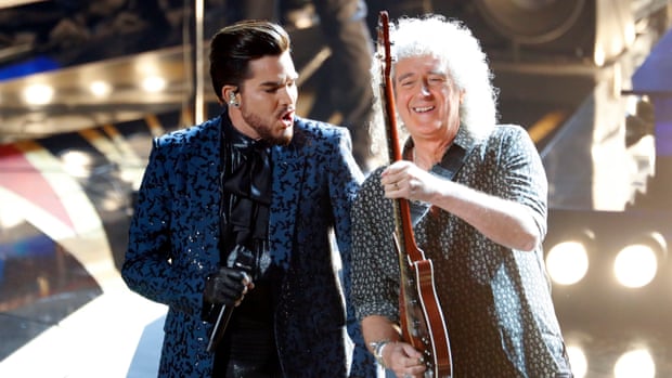 Queen divide audience at Oscars ceremony | Oscars 2019 | The Guardian