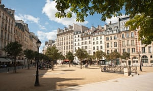 Place Dauphine on the Ile de la Cité, Paris
