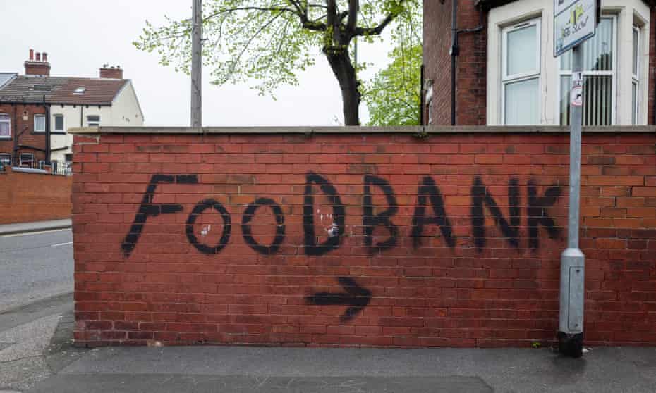 The rise of zero-hours contracts partly accounts for the increase in the number of people who are are in work but regularly using food banks. 