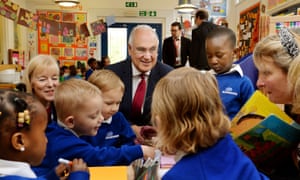 Sir Michael Wilshaw visits a nursery school