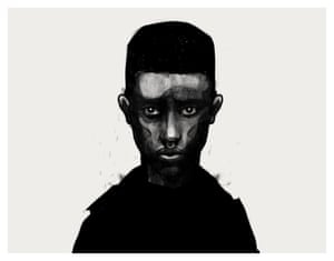 Awet, 2015, Giclée print from mixed media and digital original