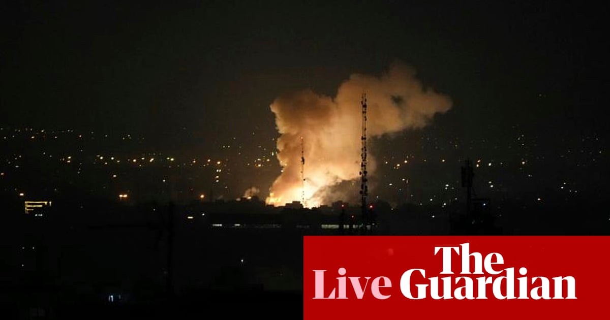इस्रायल संरक्षणमंत्री इराणवर संपाची घोषणा करत असताना तेहरानमध्ये स्फोट झाले – लाइव्ह | इराण इस्रायल संरक्षणमंत्री इराणवर संपाची घोषणा करत असताना तेहरानमध्ये स्फोट झाले – लाइव्ह | इराण
