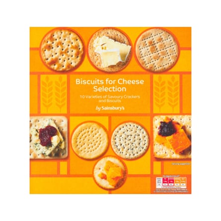 Sainsbury’s Biscuits for Cheese Selection 500g