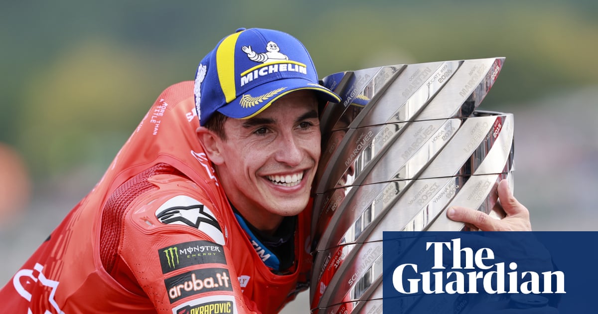 Marc Marquez beats brother Alex to emotional MotoGP world championship