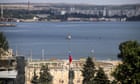 Russian chemical tanker reportedly hit by Ukraine drones in Kerch Strait