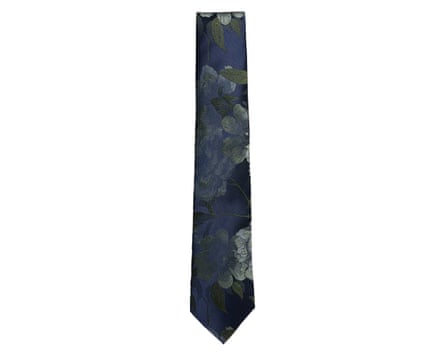Marks & Spencer abstract floral tie