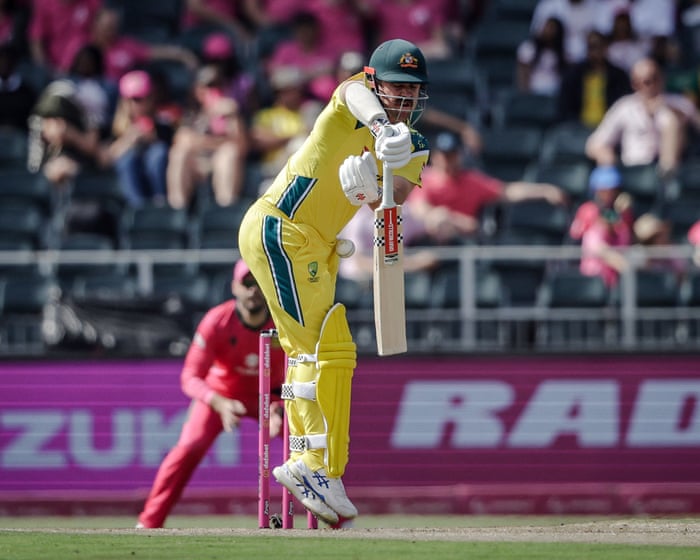 South Africa v Australia: second men’s one-day cricket international – live