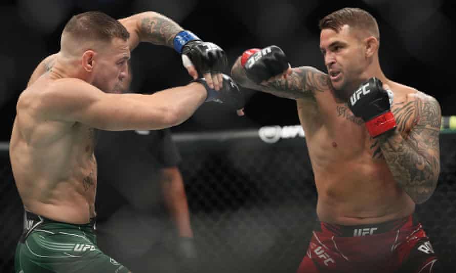 Ufc 264 Mcgregor Humbled By Poirier In One To Cap Trilogy As Trump Looks On Ufc The Guardian Ufc 264 Mcgregor Humbled By Poirier In One To Cap Trilogy As Trump Looks On Ufc The Guardian
