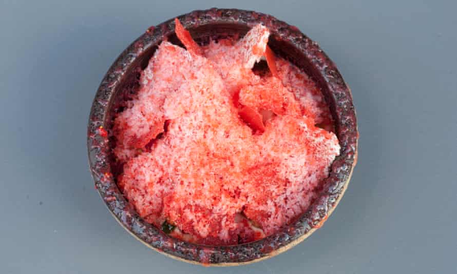 ‘The star turn’: everything strawberry cheesecake.