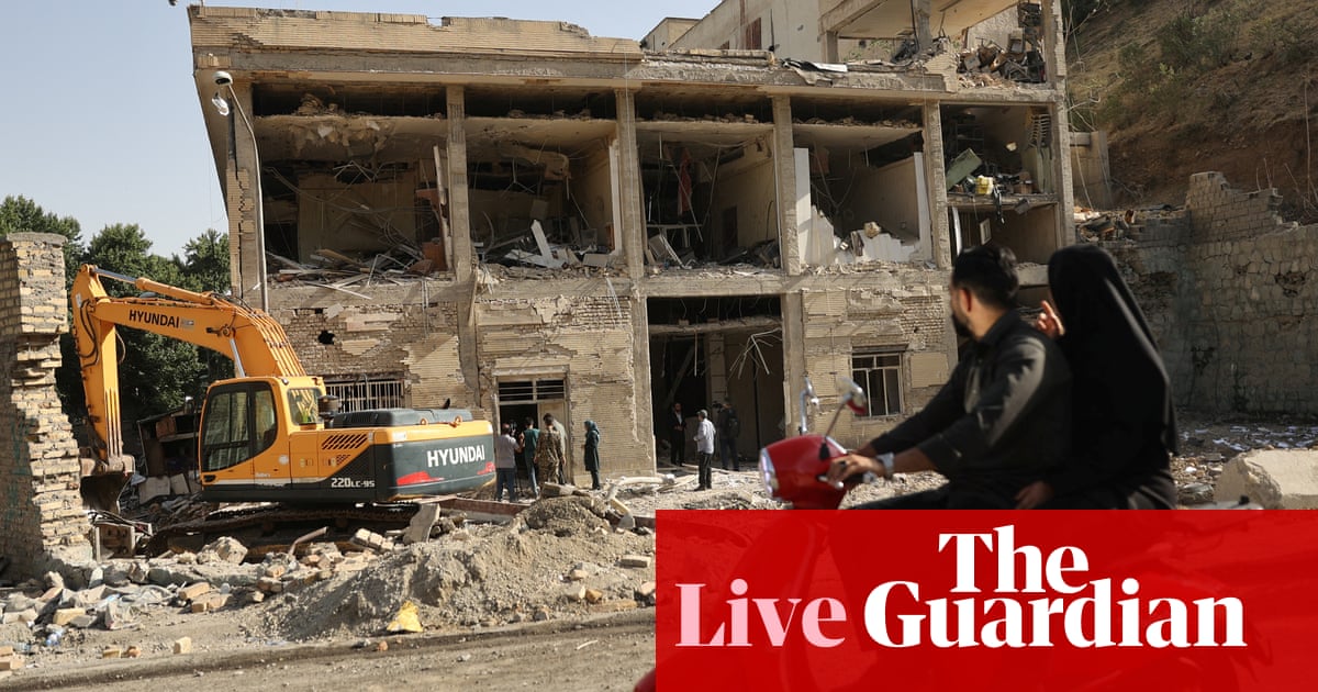 Trump says he is not offering Iran anything' as country says US must rule out airstrikes before talks resume Middle East crisis live