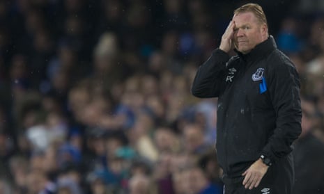 Ronald Koeman can hardly bear to watch as his Everton side go down to Lyon to ramp up the pressure for Arsenal’s visit to Goodison Park on Sunday.