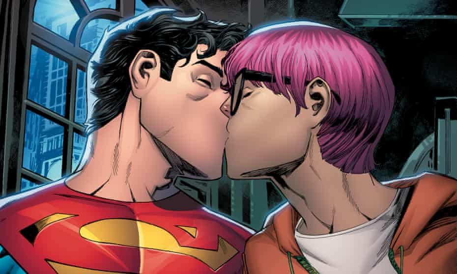 Jonathan Kent, the new Superman, with love interest Jay Nakamura