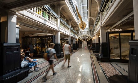 Interior of the Manchester Museum
