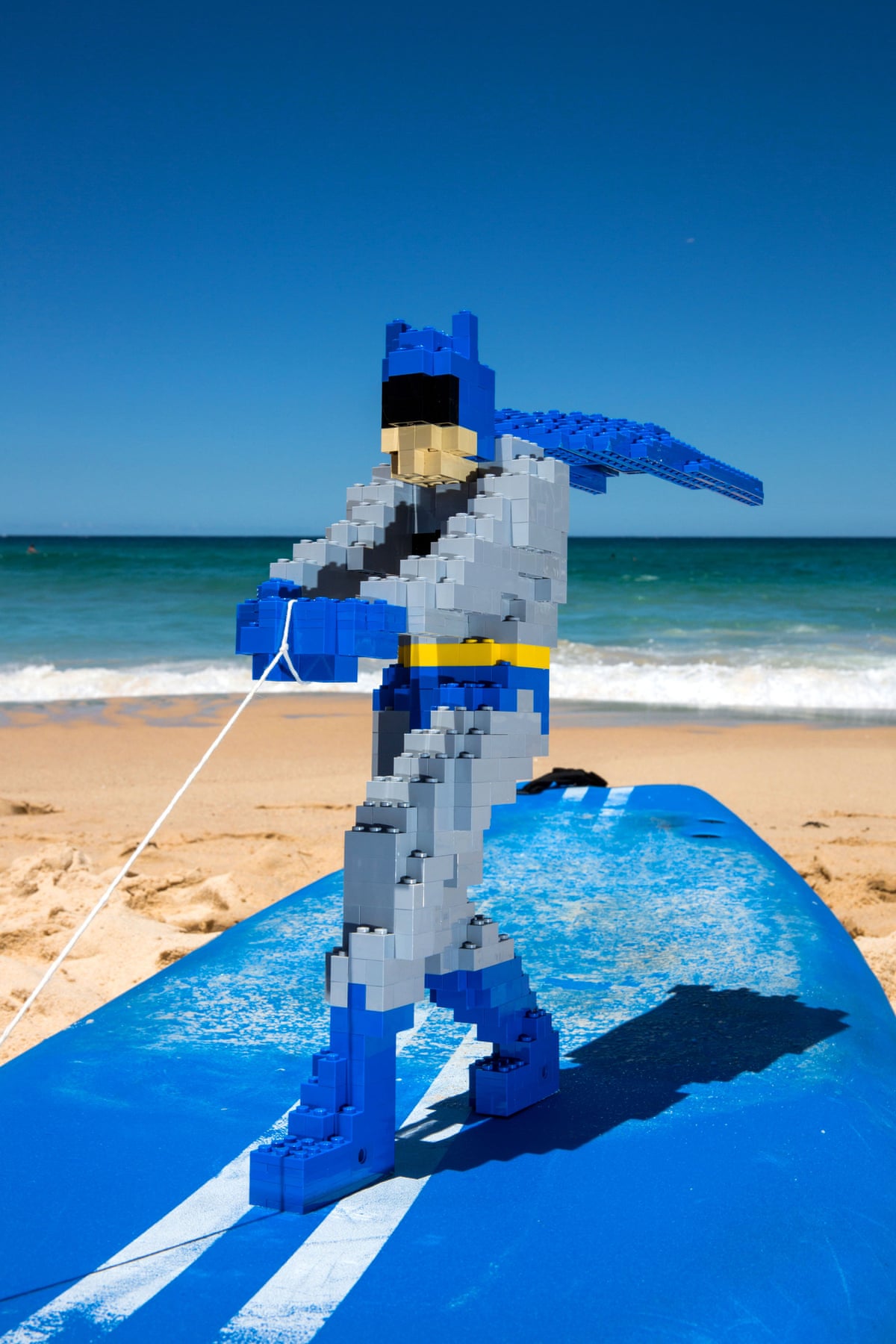 DC Comics In Lego Batman Robin And Superman Hit Bondi In Pictures Art And Design The dc-comics-in-lego-batman-robin-and-superman-hit-bondi-in-pictures-art-and-design-the