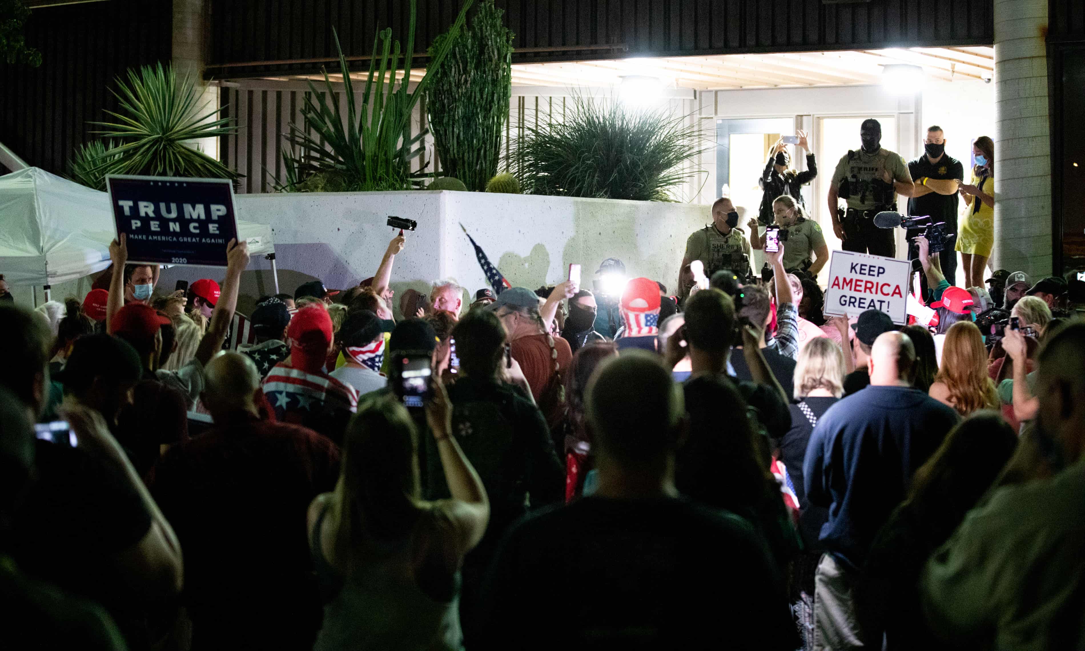 Secure cages and Swat teams: Arizona county’s drastic steps to protect the vote (theguardian.com)