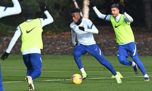 Callum Hudson-Odoi has been urged by his manager, Frank Lampard, to prove himself in training.