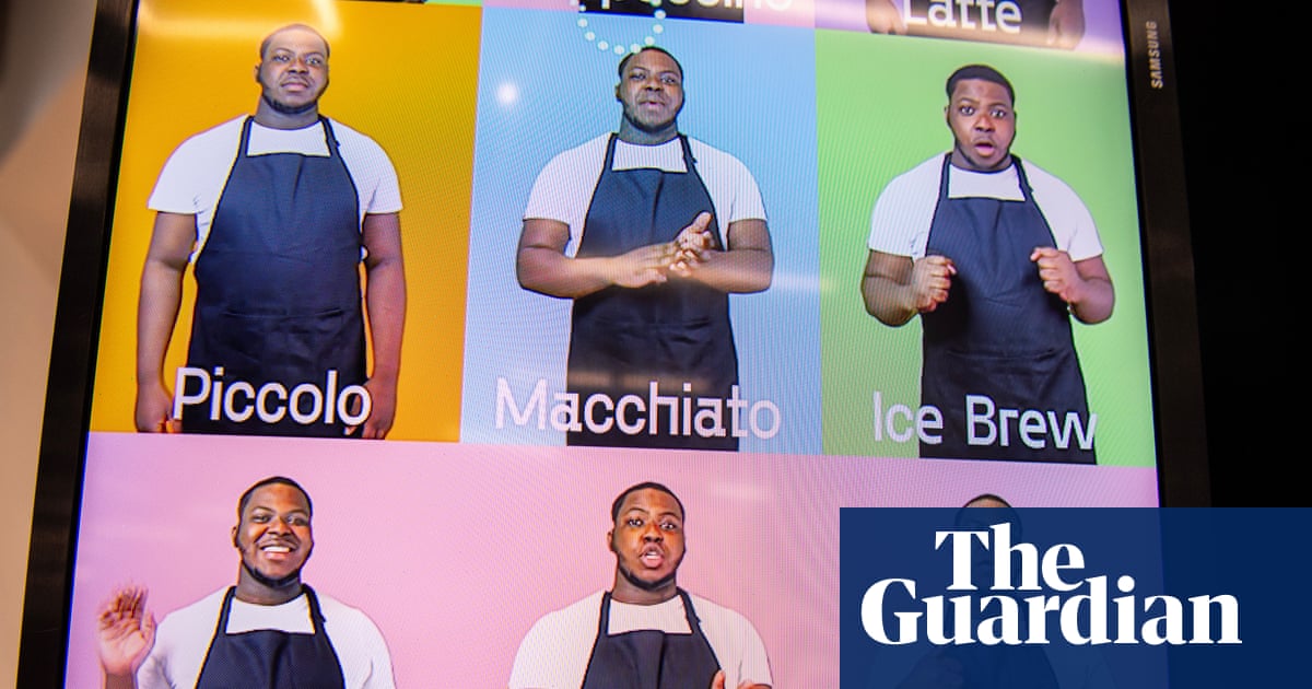 ‘Coffee is just the excuse’: the deaf-run cafe where hearing people order via sign