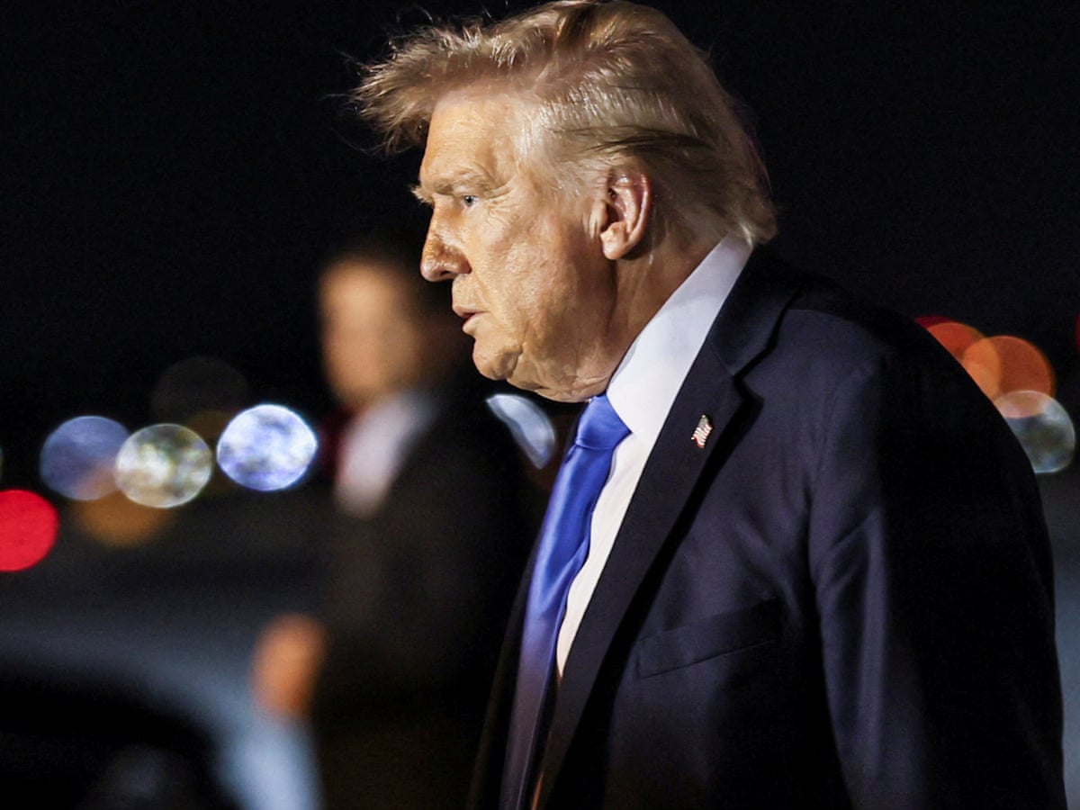 Trump says he doesn't know if he needs to uphold constitutional due process | Trump administration | The Guardian