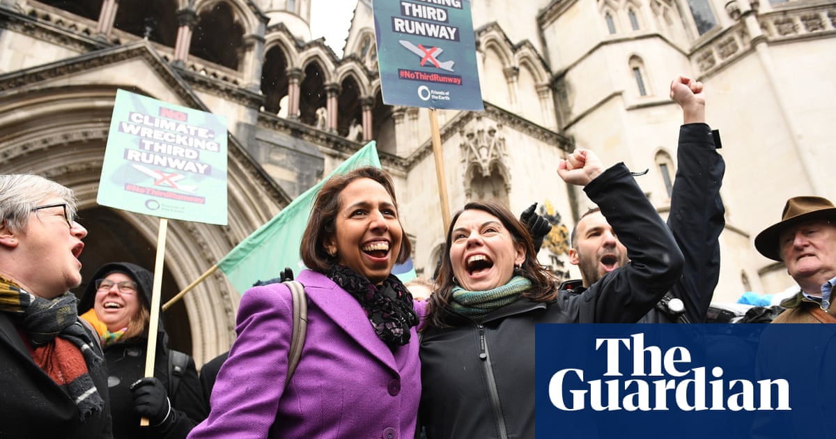 Heathrow third runway ruled illegal over climate change - The Guardian