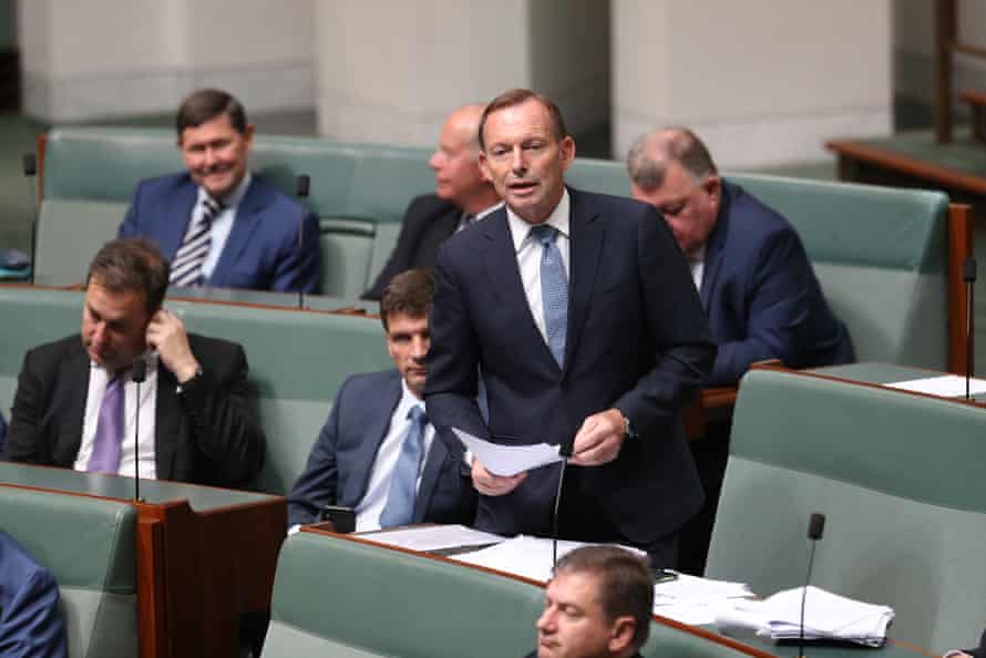 Tony Abbott in 2018