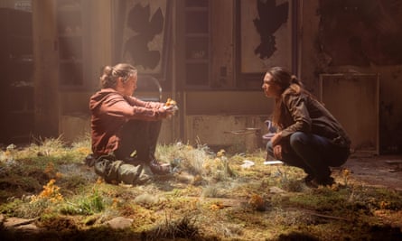 Bella Ramsey and Anna Torv in The Last of Us.