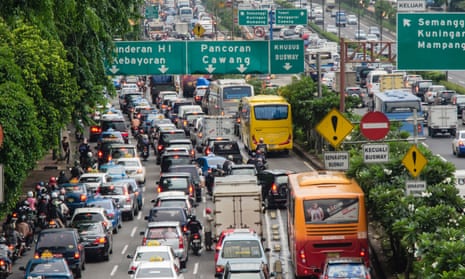 Jakarta notorious traffic jams will be a thing of the past when Indonesia moves its capital, the government hopes. 