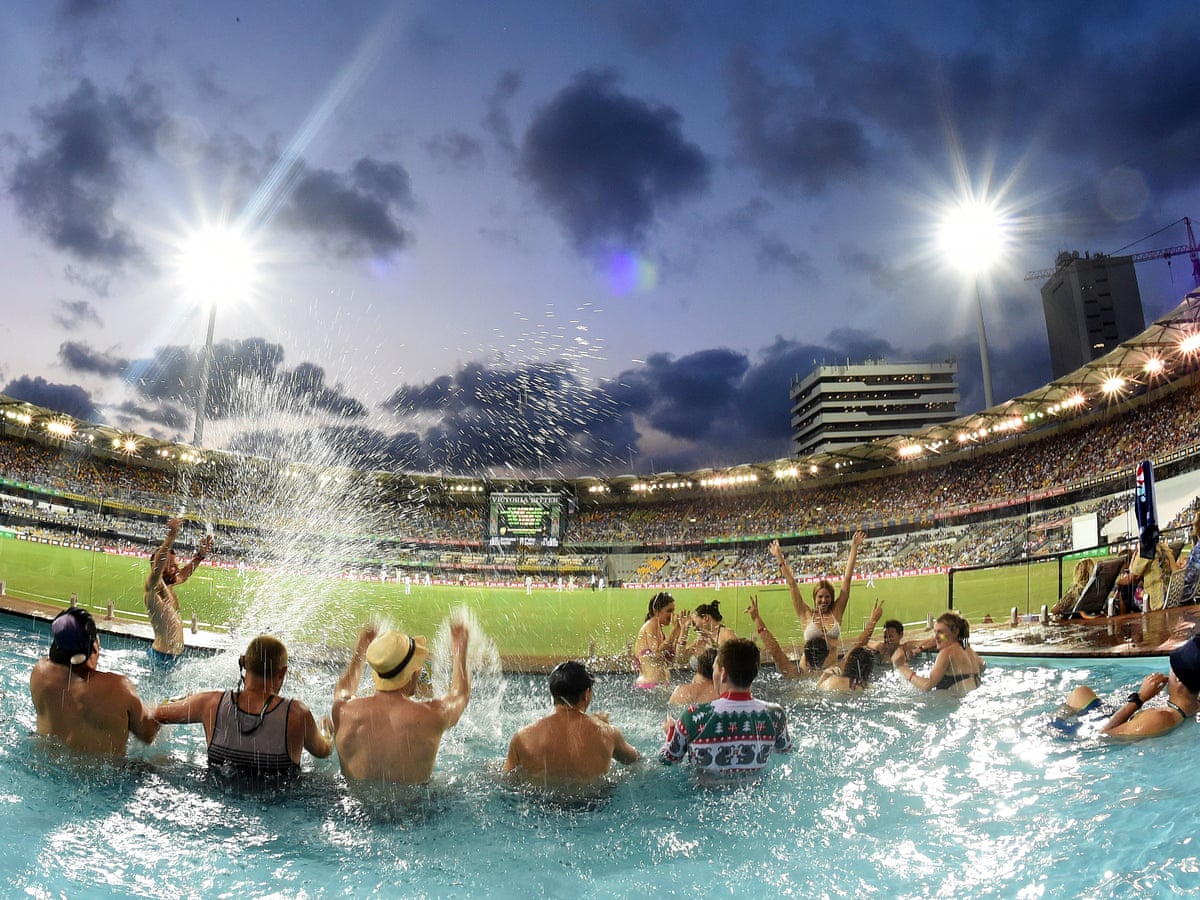 The Gabba Pool Deck: just a way to get women in bikinis into an Ashes Test  match | Ashes 2017-18 | The Guardian