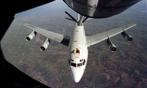 A US WC-135 Constant Phoenix aircraft can detect signs of nuclear activity.