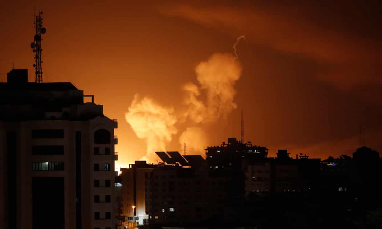 Israel launches airstrikes in Lebanon and Gaza Strip after ‘biggest rocket salvo since 2006’ (theguardian.com)