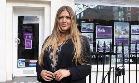 Lucy Hayes, lettings manager of the Chestertons branch of Little Venice, London.