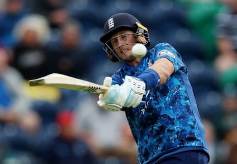 Joe Root on his way to a match-winning 166 against West Indies in the second one-day international at Sophia Gardens