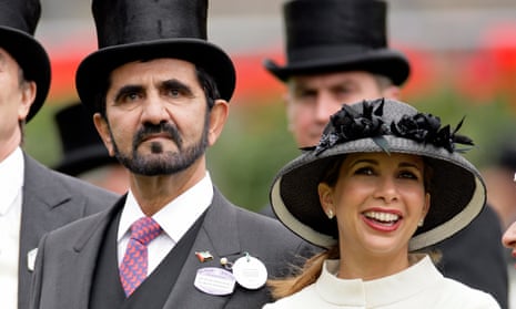Sheikh Mohammed and Princess Haya at Royal Ascot in 2010